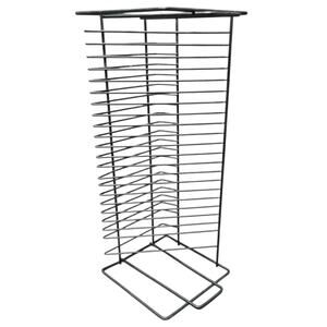 Black Metal DVD Blue Ray Holder Free Standing Rack Organizer Stand Tower Movies